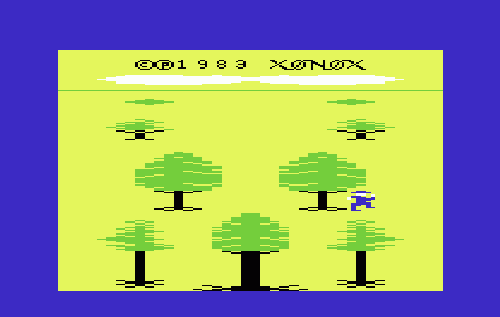 Robin Hood title screen for Vic-20